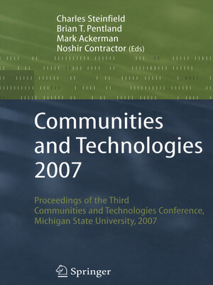 cover image of Communities and Technologies 2007